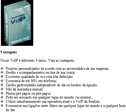 VANTAGENS